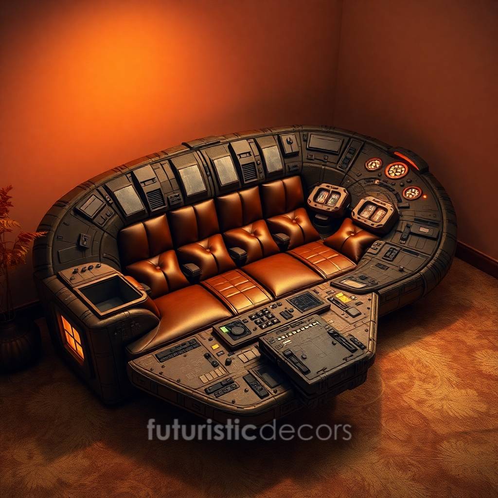 Millennium Falcon Sofa