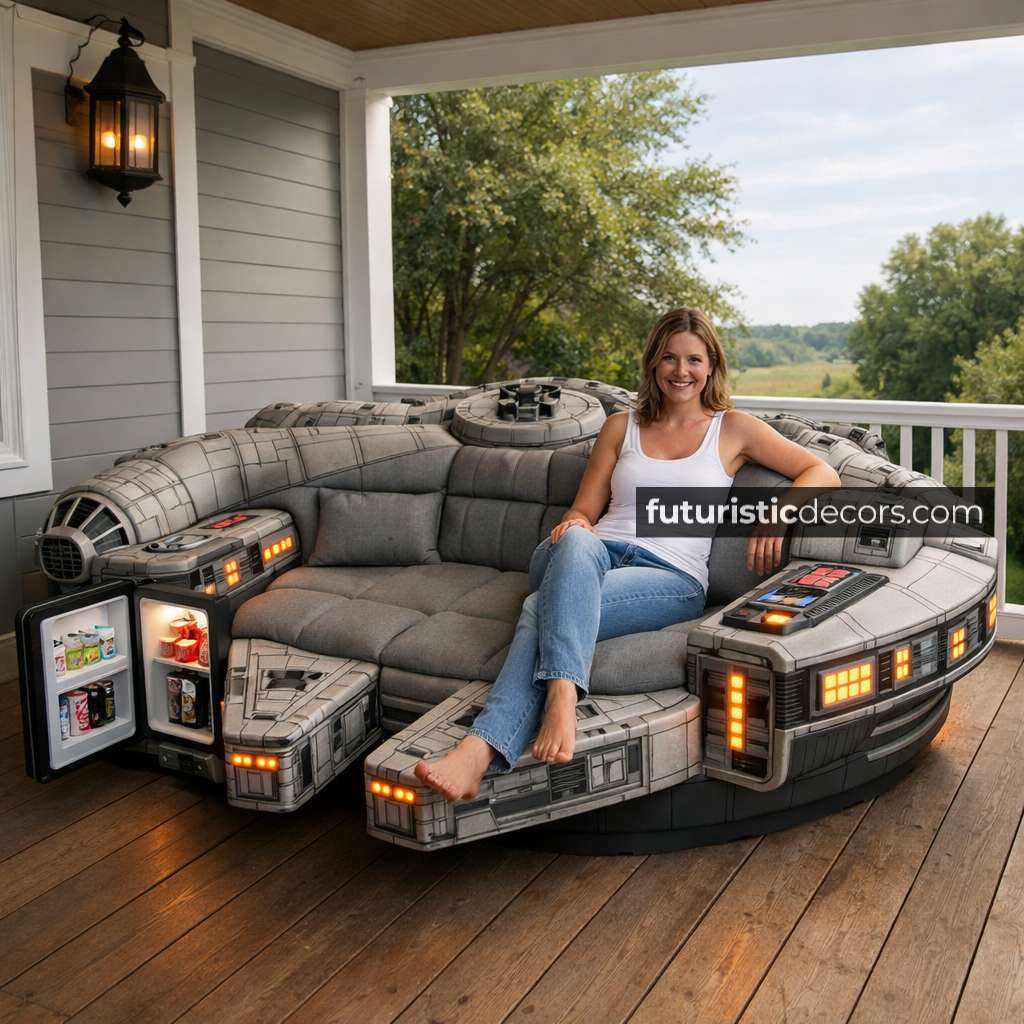 Millennium Falcon Sofa