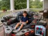 Millennium Falcon Sofa featuring Built-in Drink Cooler Millennium Falcon Sofa