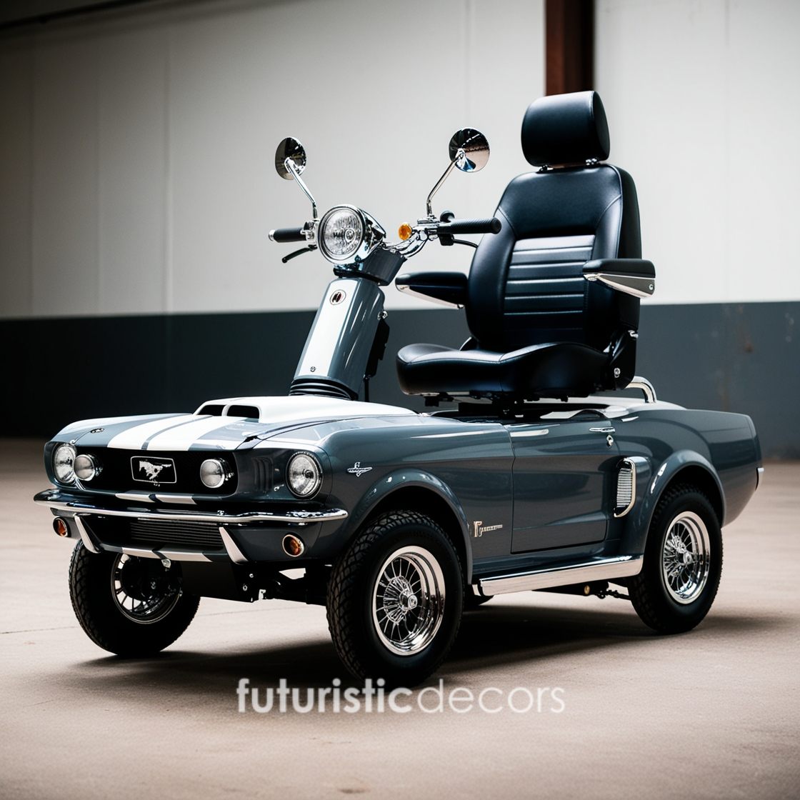 Mustang Inspired Mobility Scooter