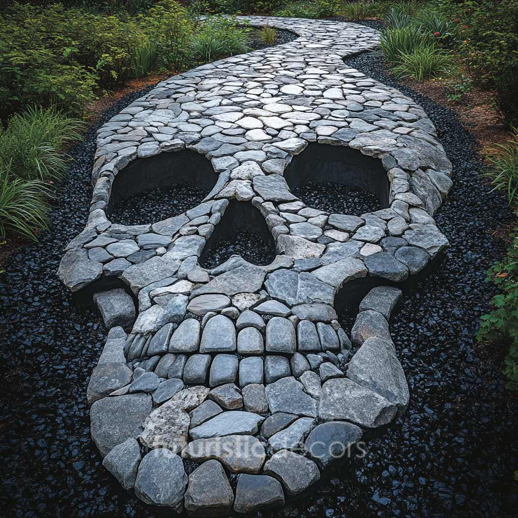 Skull-Designed Pathway