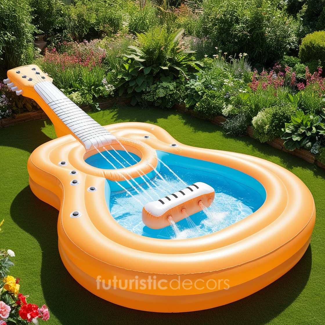 Inflatable Guitar Pools