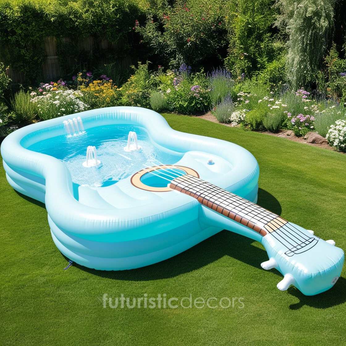 Inflatable Guitar Pool