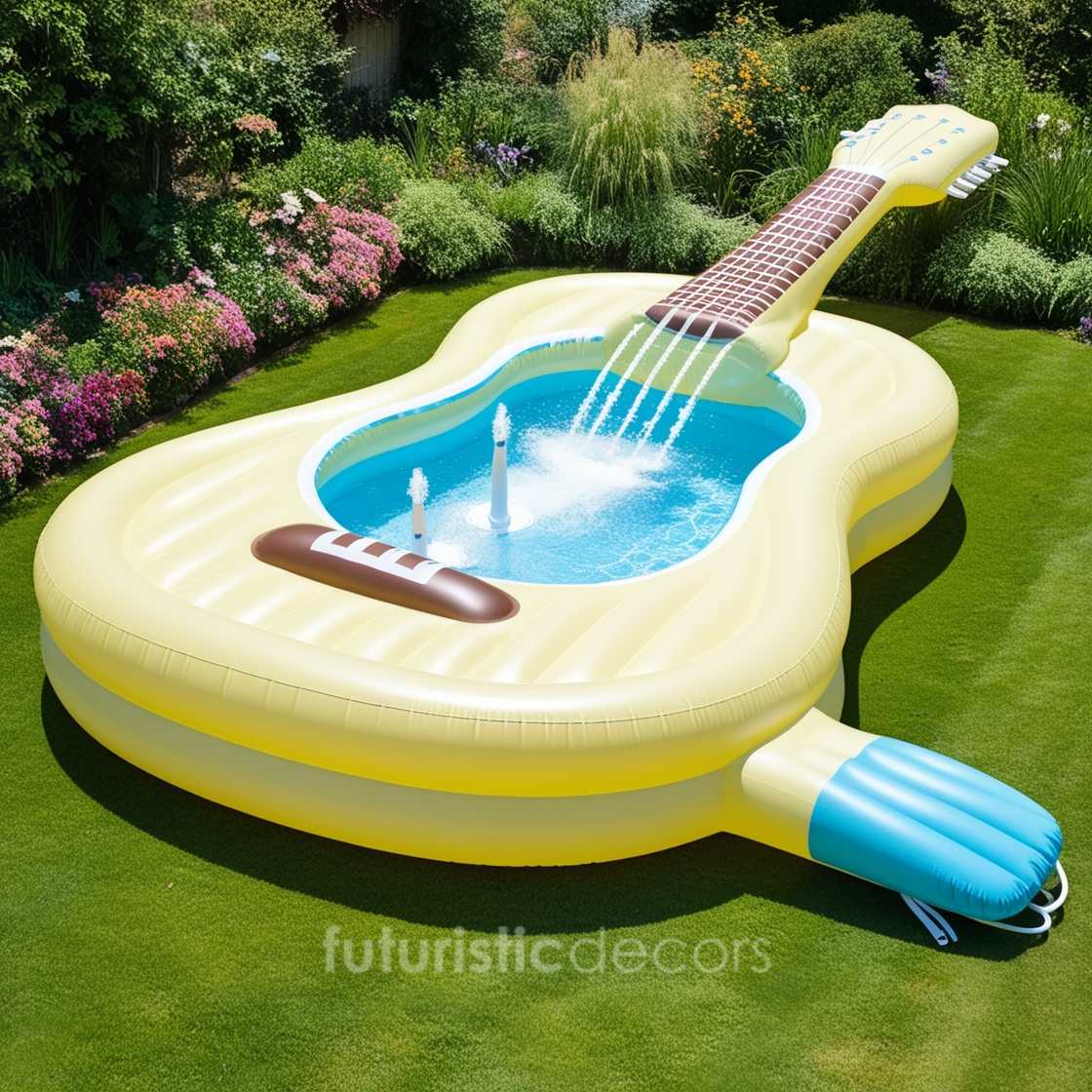 Inflatable Guitar Pool