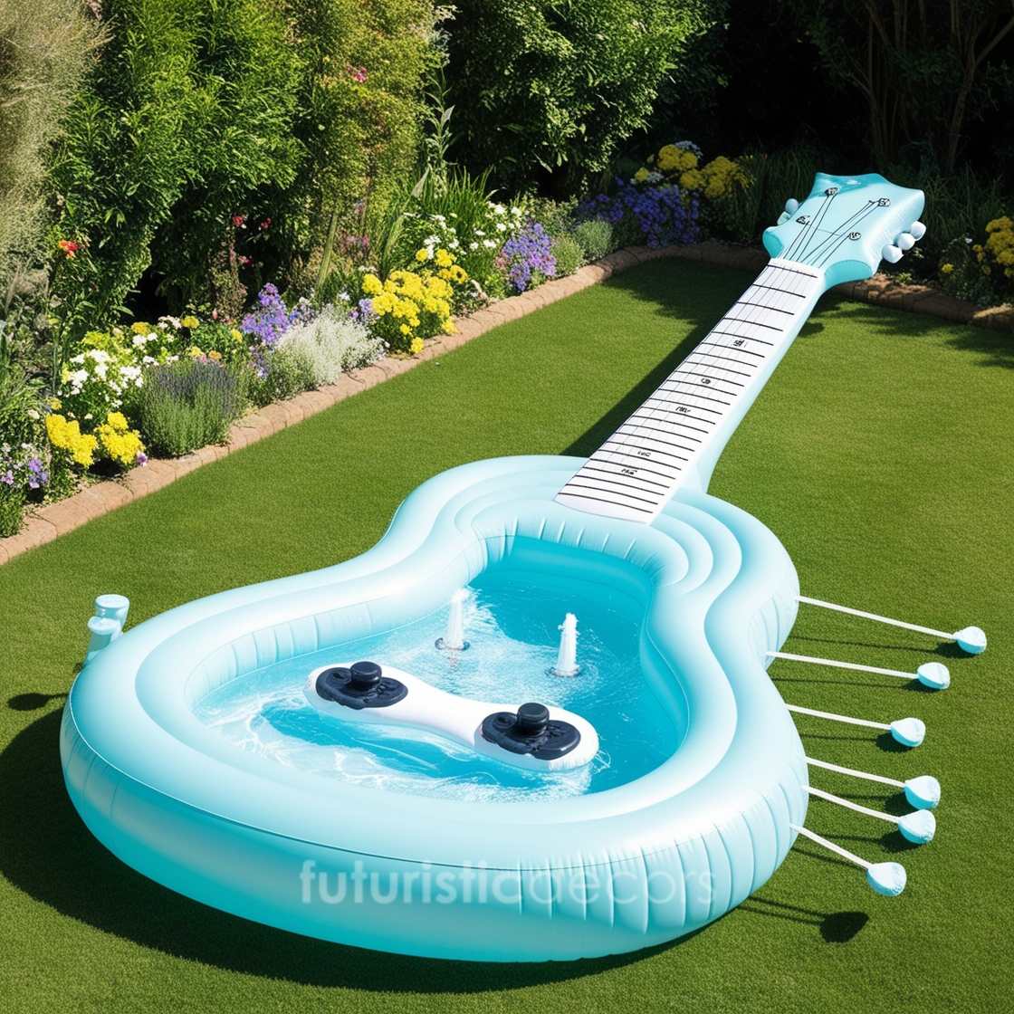 Inflatable Guitar Pools