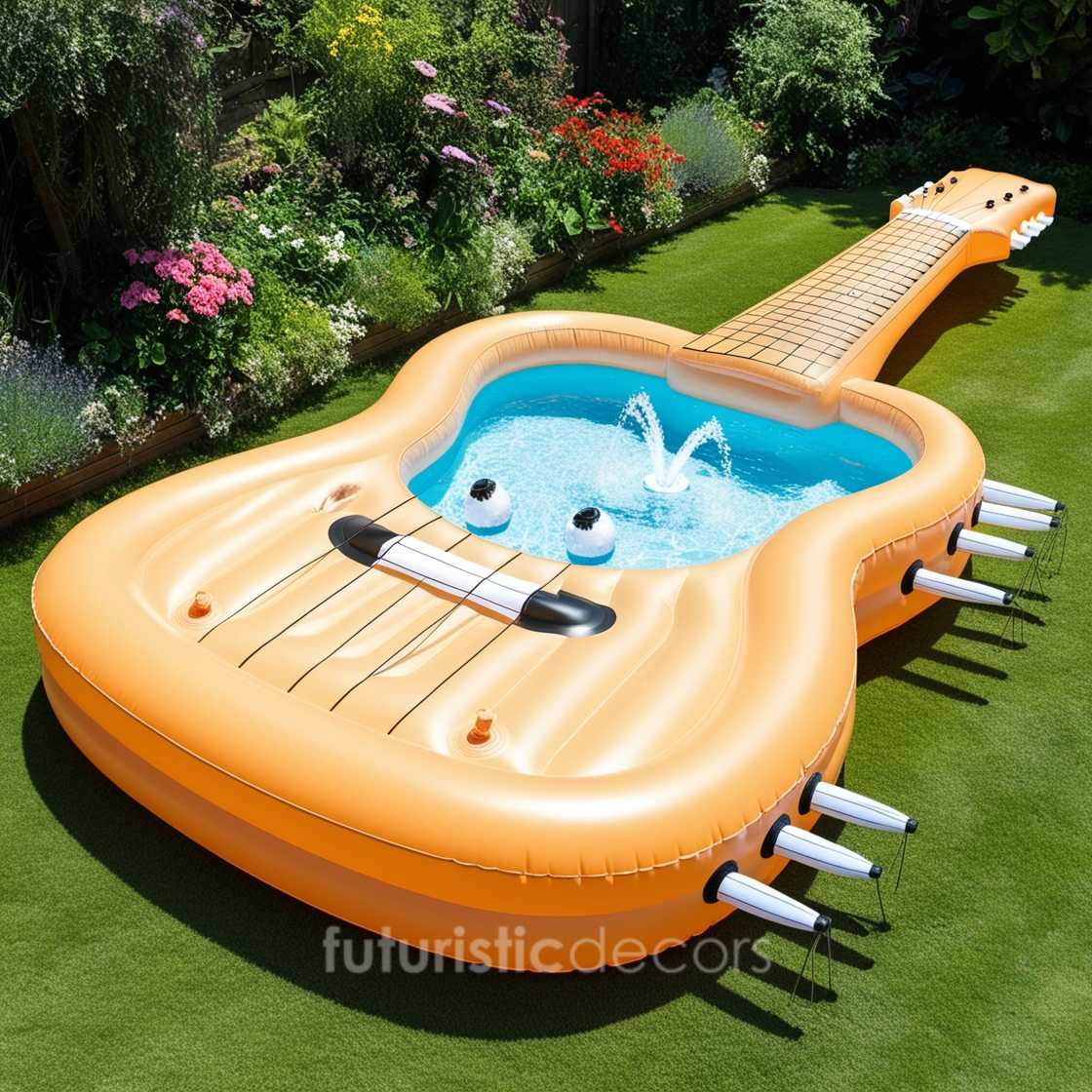 Inflatable Guitar Pool