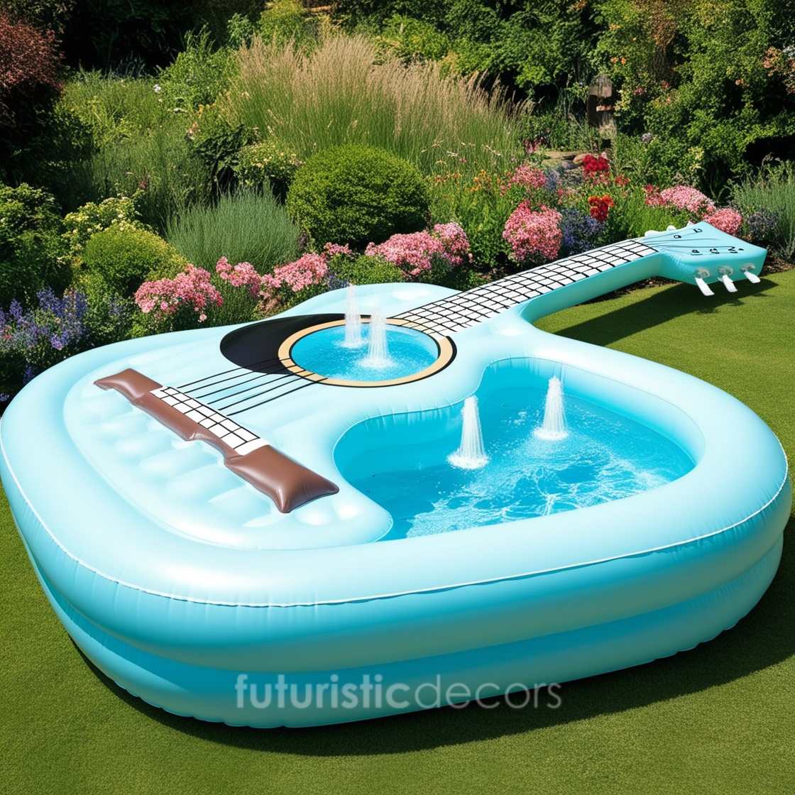 Inflatable Guitar Pool