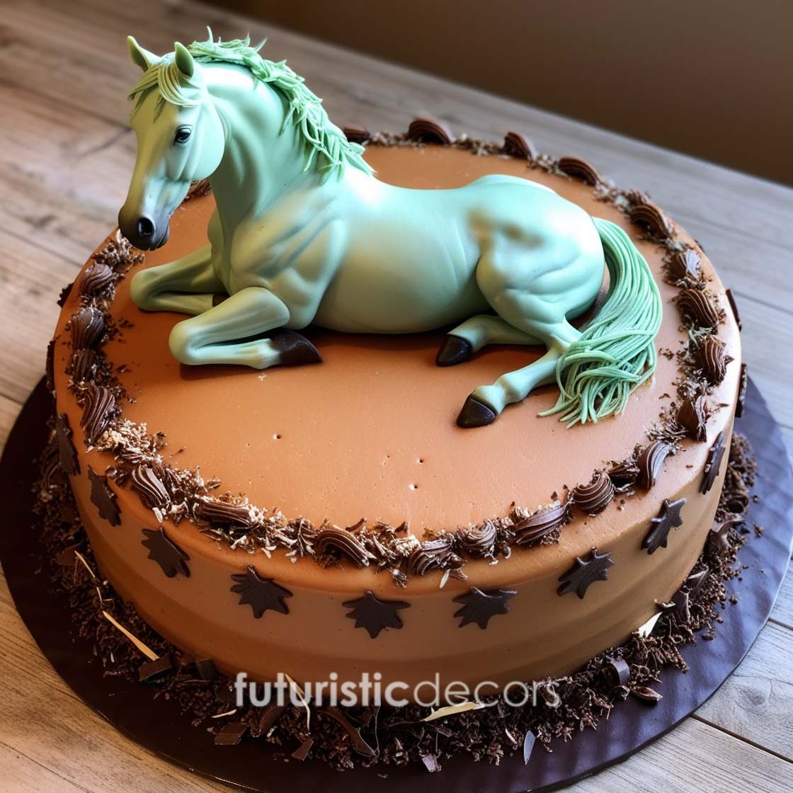 Stunning Horse Birthday Cake