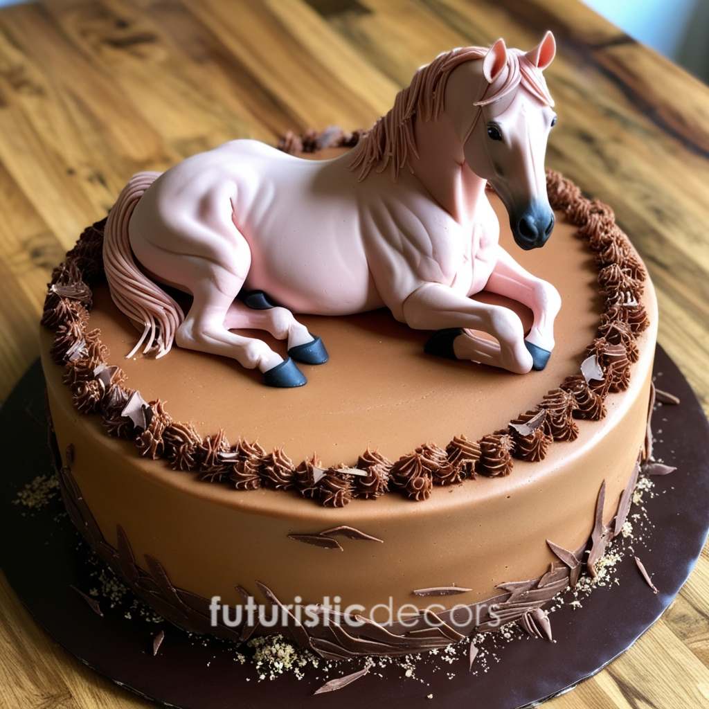 Stunning Horse Birthday Cake