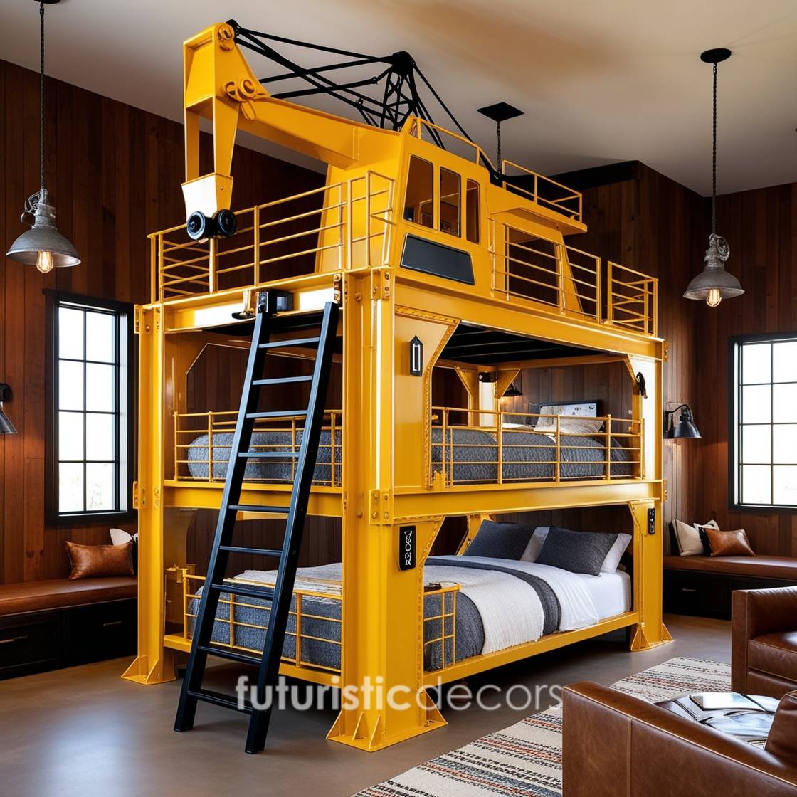 Heavy Equipment Bunk Bed