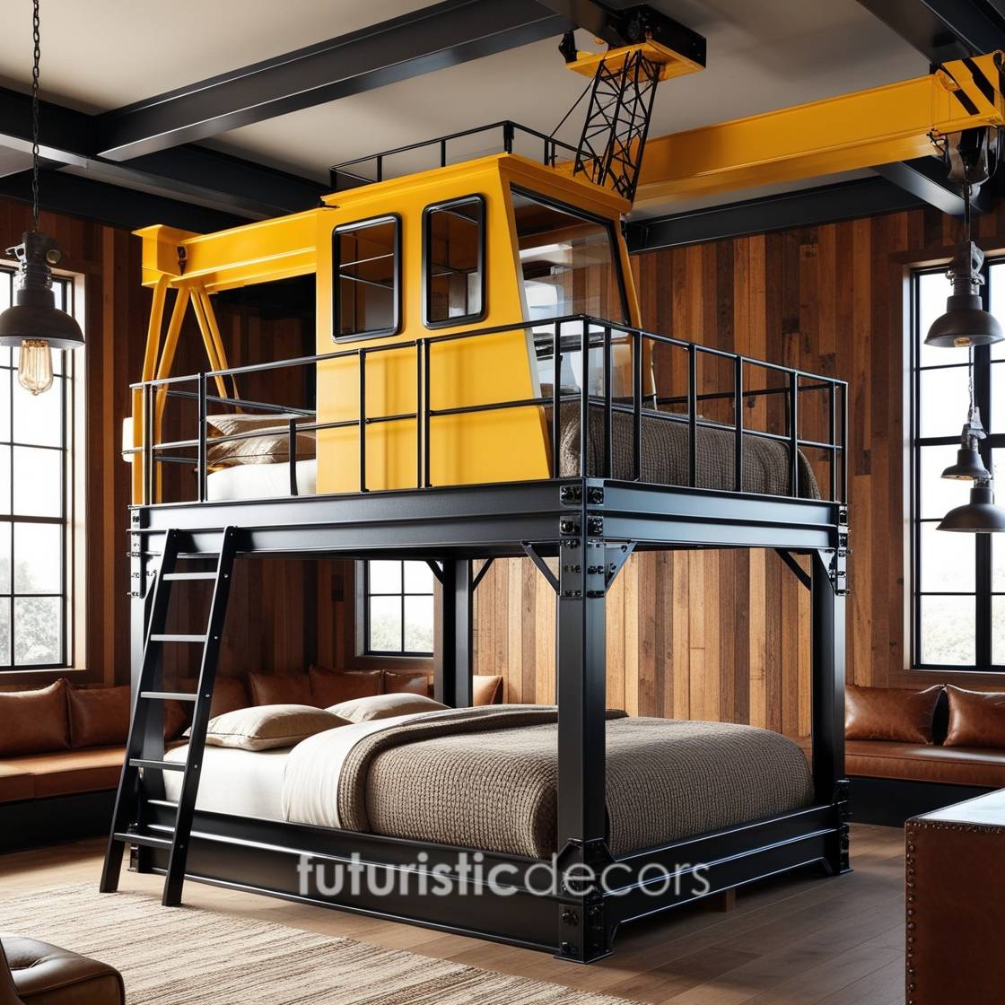 Heavy Equipment Bunk Bed