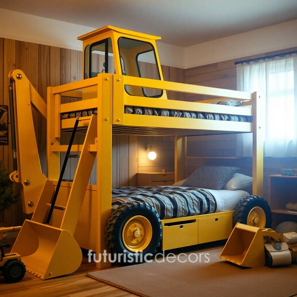 Heavy Equipment Bunk Bed