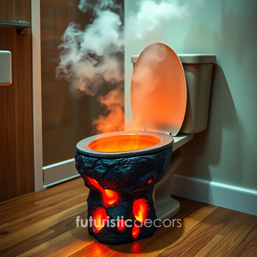 Volcano Toilets