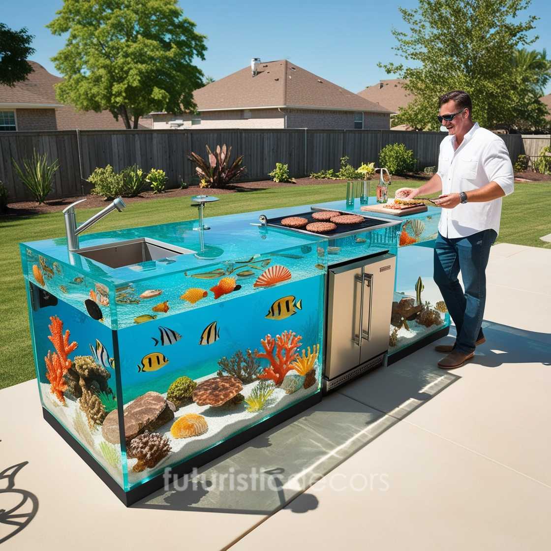 Active Scene Outdoor Kitchen