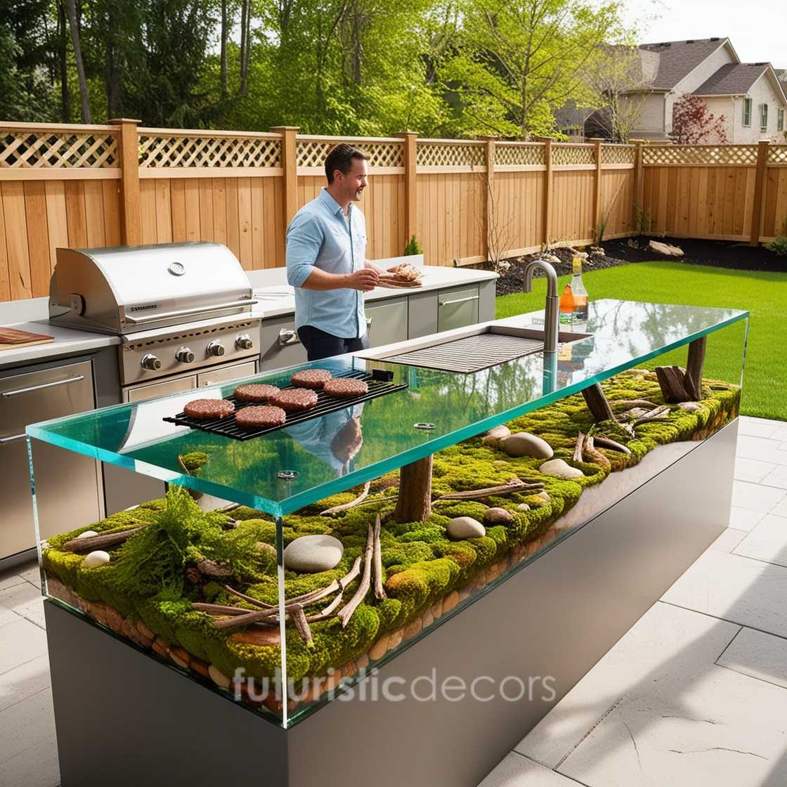 Active Scene Outdoor Kitchen