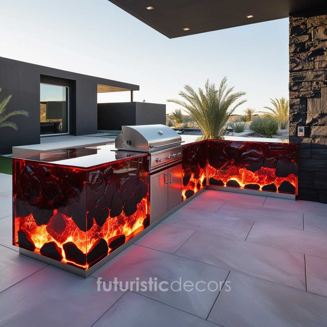 Active Scene Outdoor Kitchen