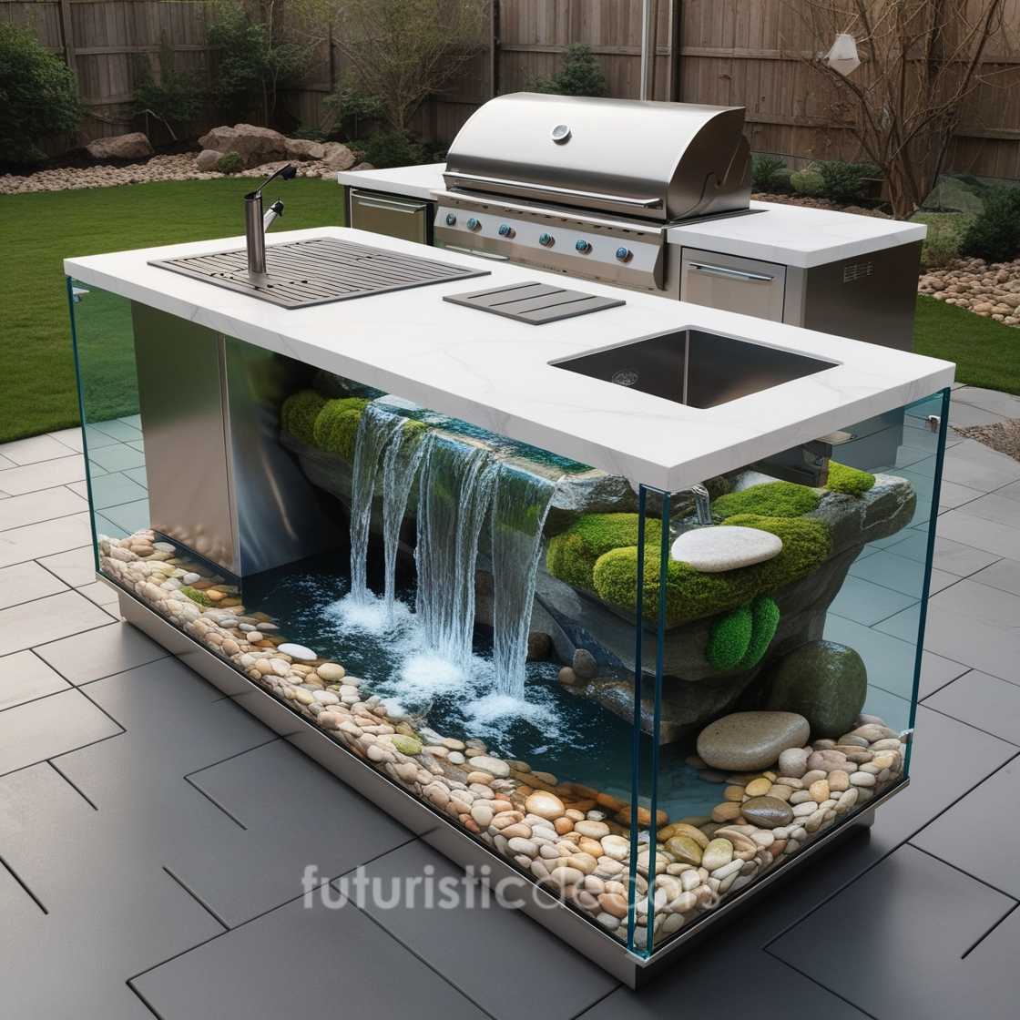 Active Scene Outdoor Kitchen