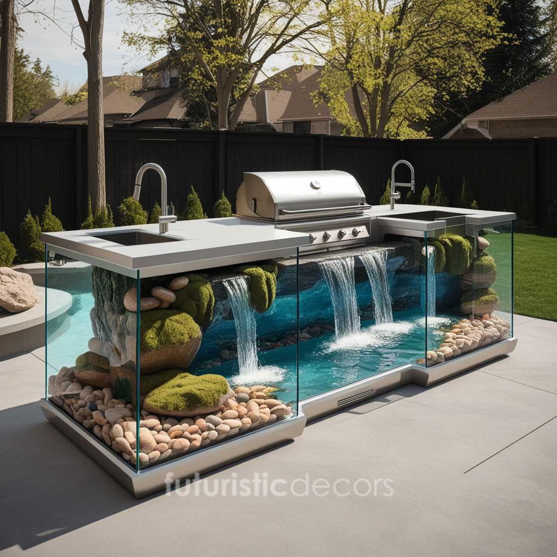 Active Scene Outdoor Kitchen