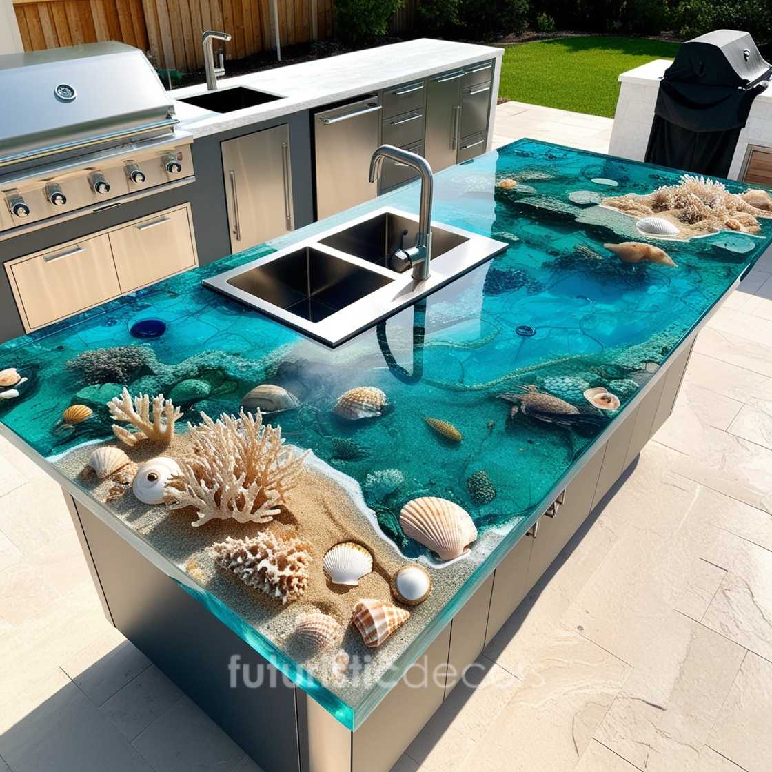 Active Scene Outdoor Kitchen