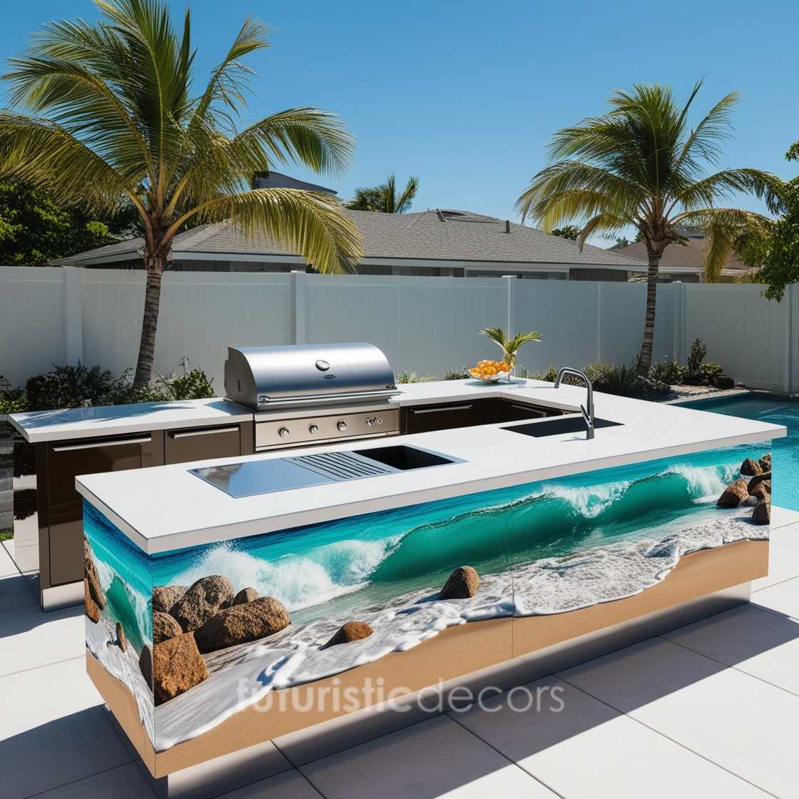 Active Scene Outdoor Kitchen