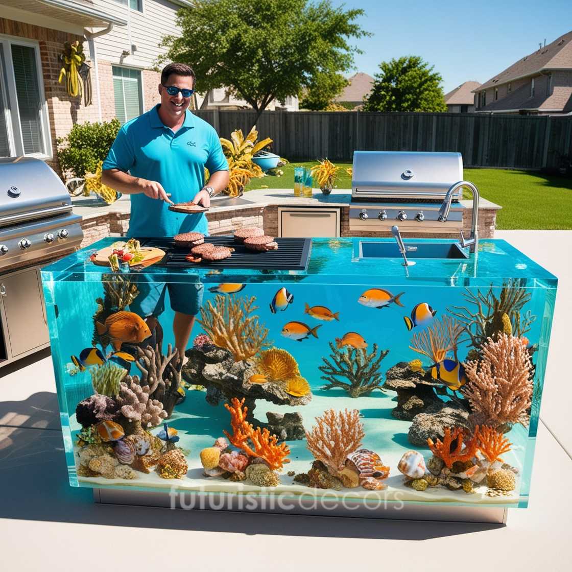Active Scene Outdoor Kitchen