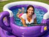 Inflatable Teacup Pool — Perfect for Backyard Relaxation Inflatable Teacup Pool