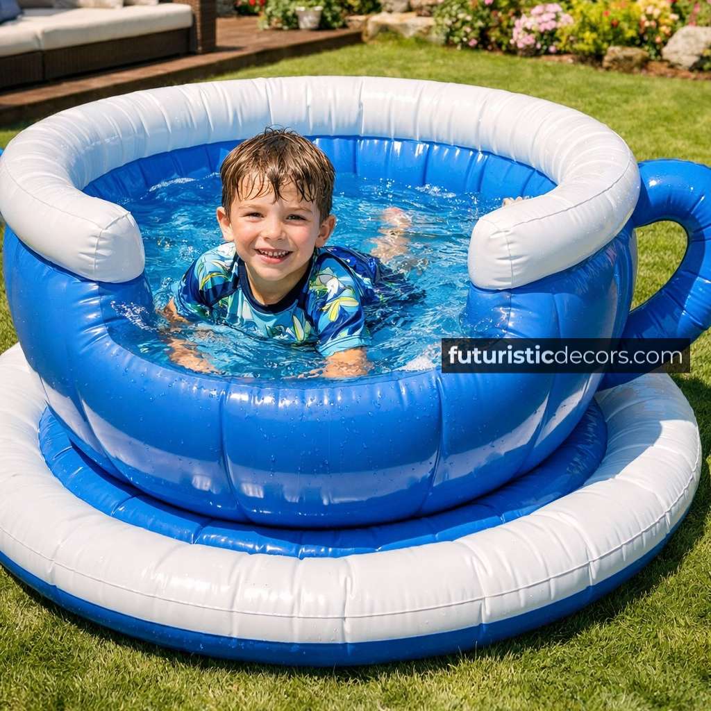 Inflatable Teacup Pool
