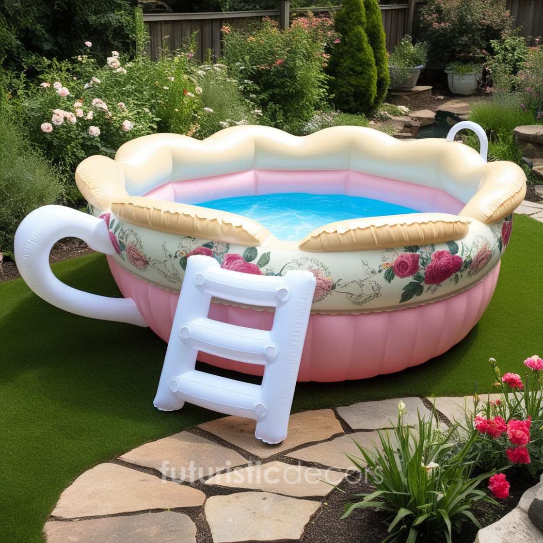 Inflatable Teacup Pools