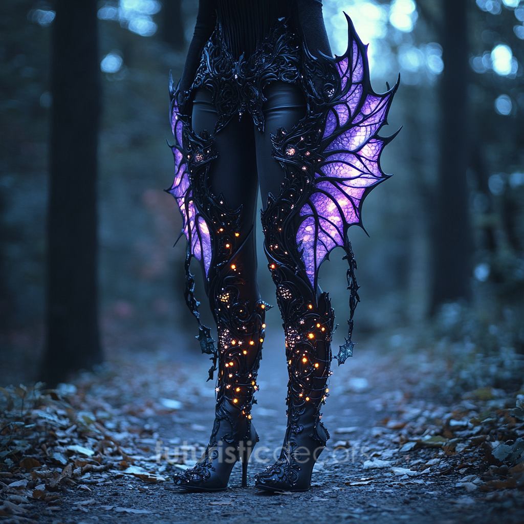 Purple Dragon Boots