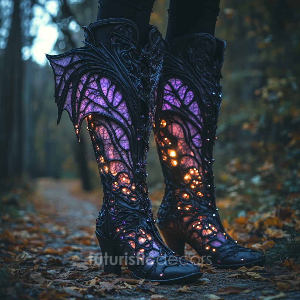Purple Dragon Boots