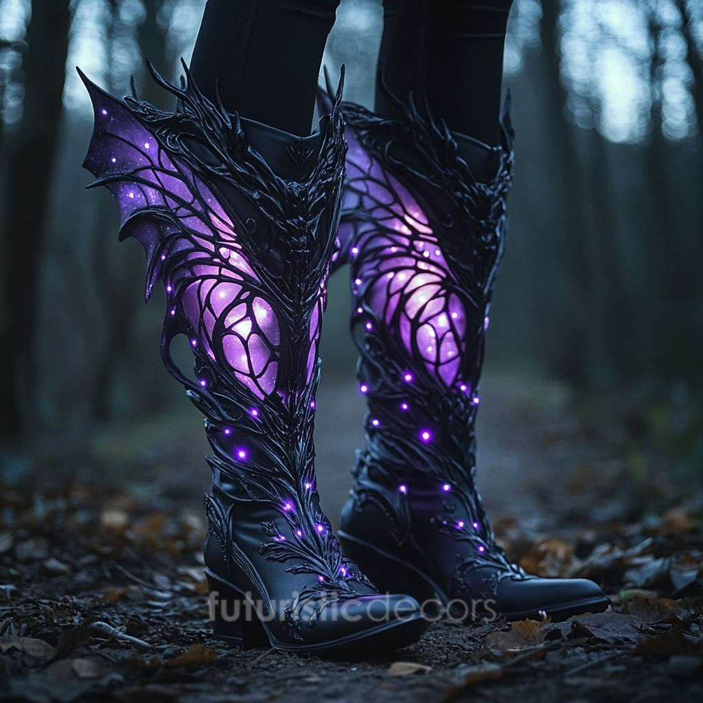 Purple Dragon Boots