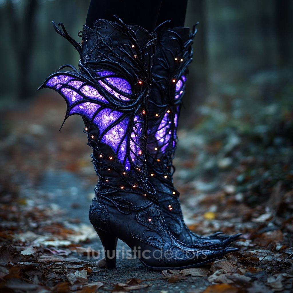 Purple Dragon Boots