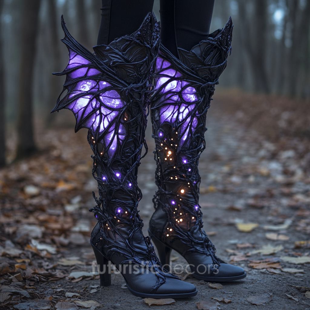 Purple Dragon Boots
