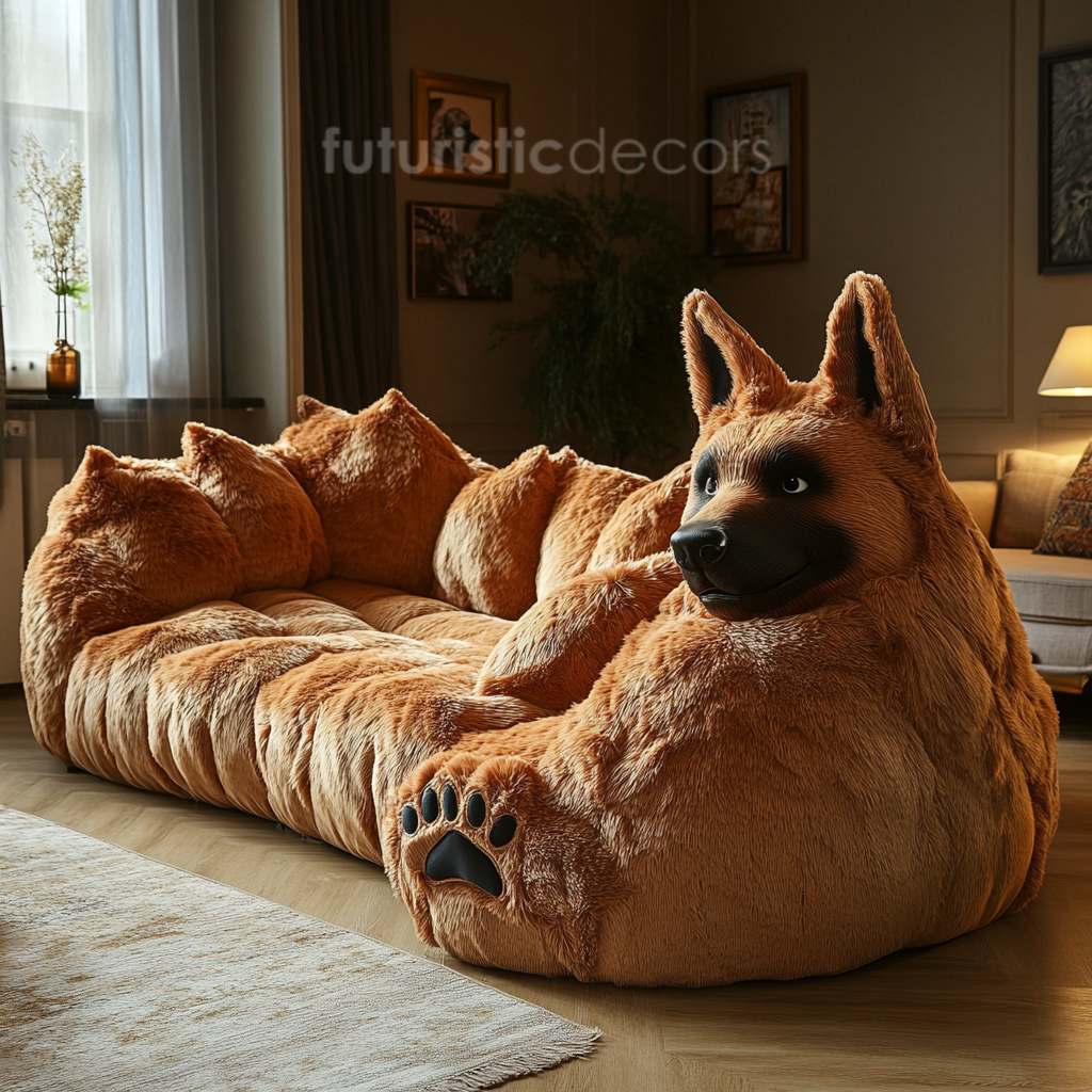 Realistic Dog Sofas