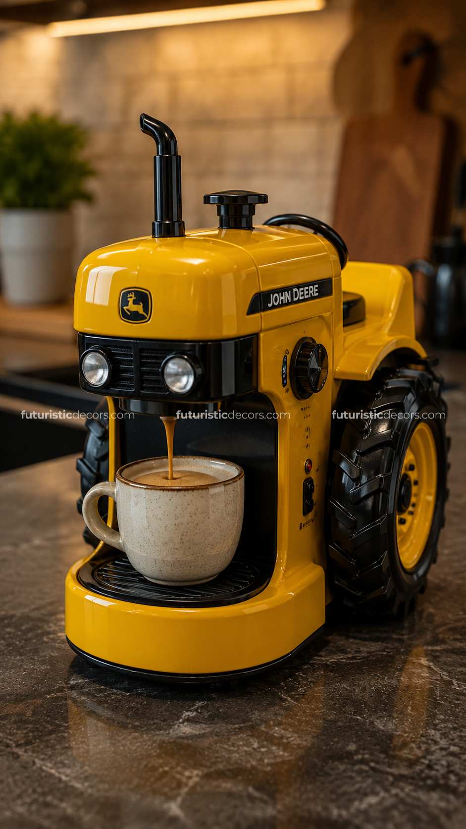 Tractor-Shaped Coffee Maker | Perfect Gift for Farmers Tractor-Shaped Coffee Maker
