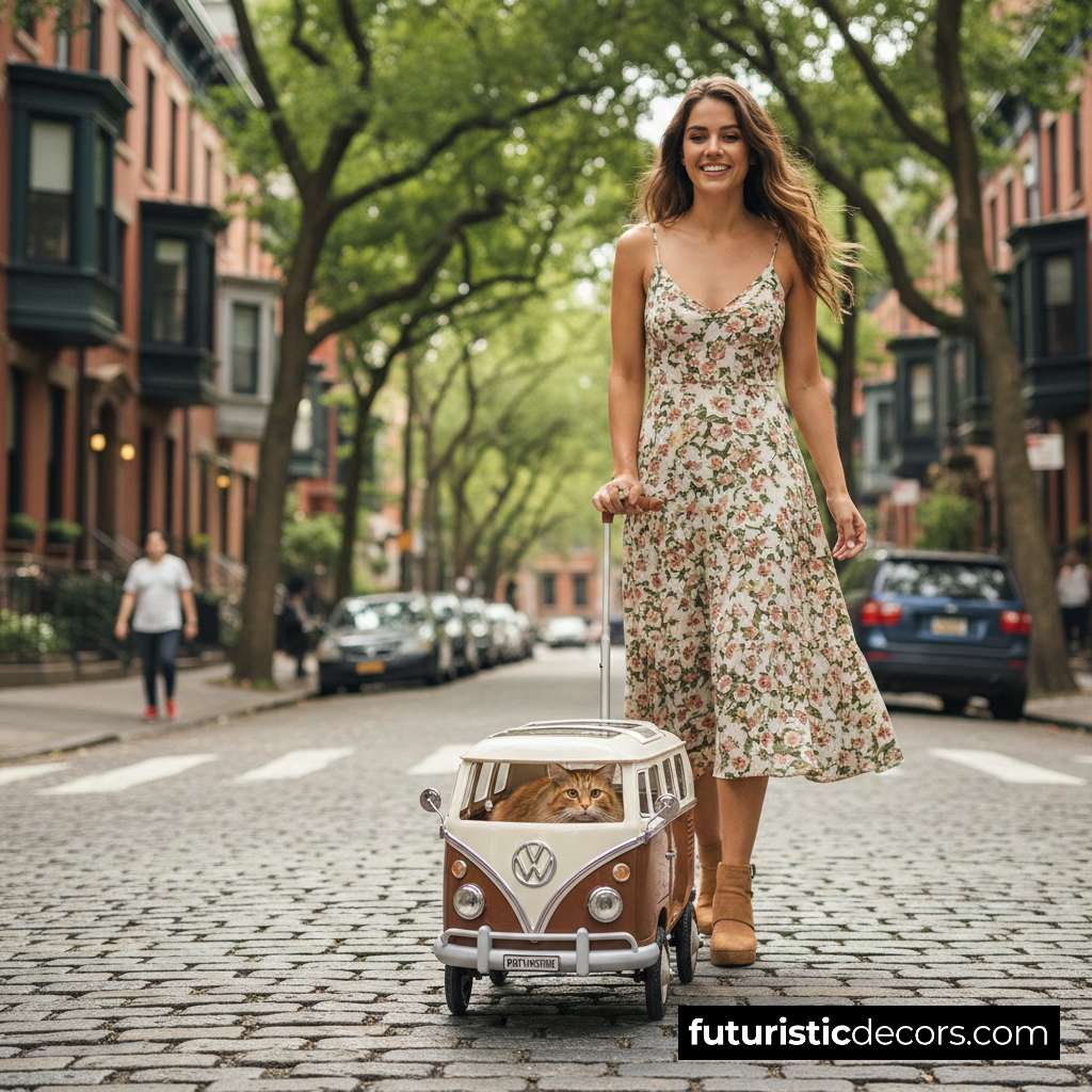Volkswagen Pet Trolley Bag