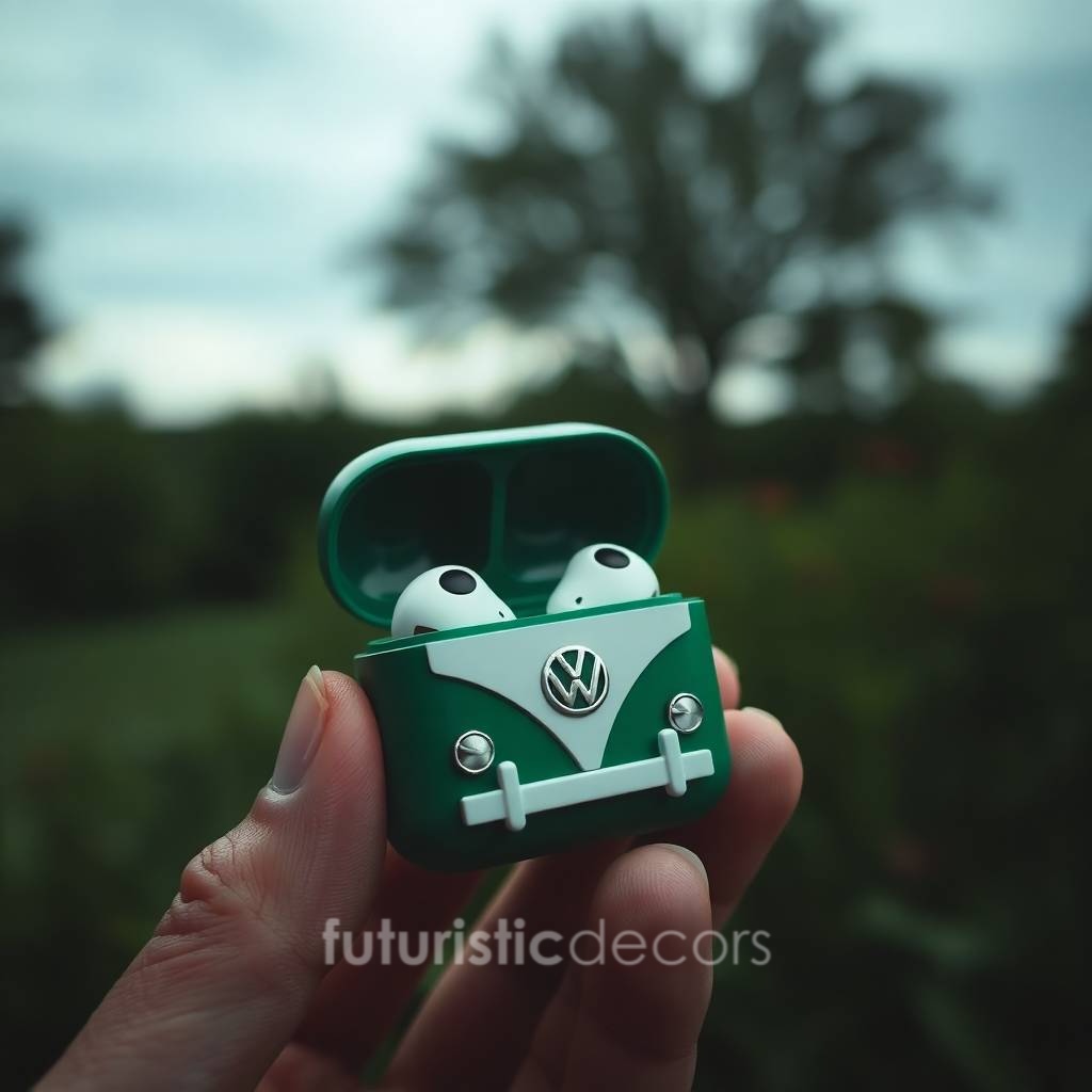 VW Bus Shaped Earbuds