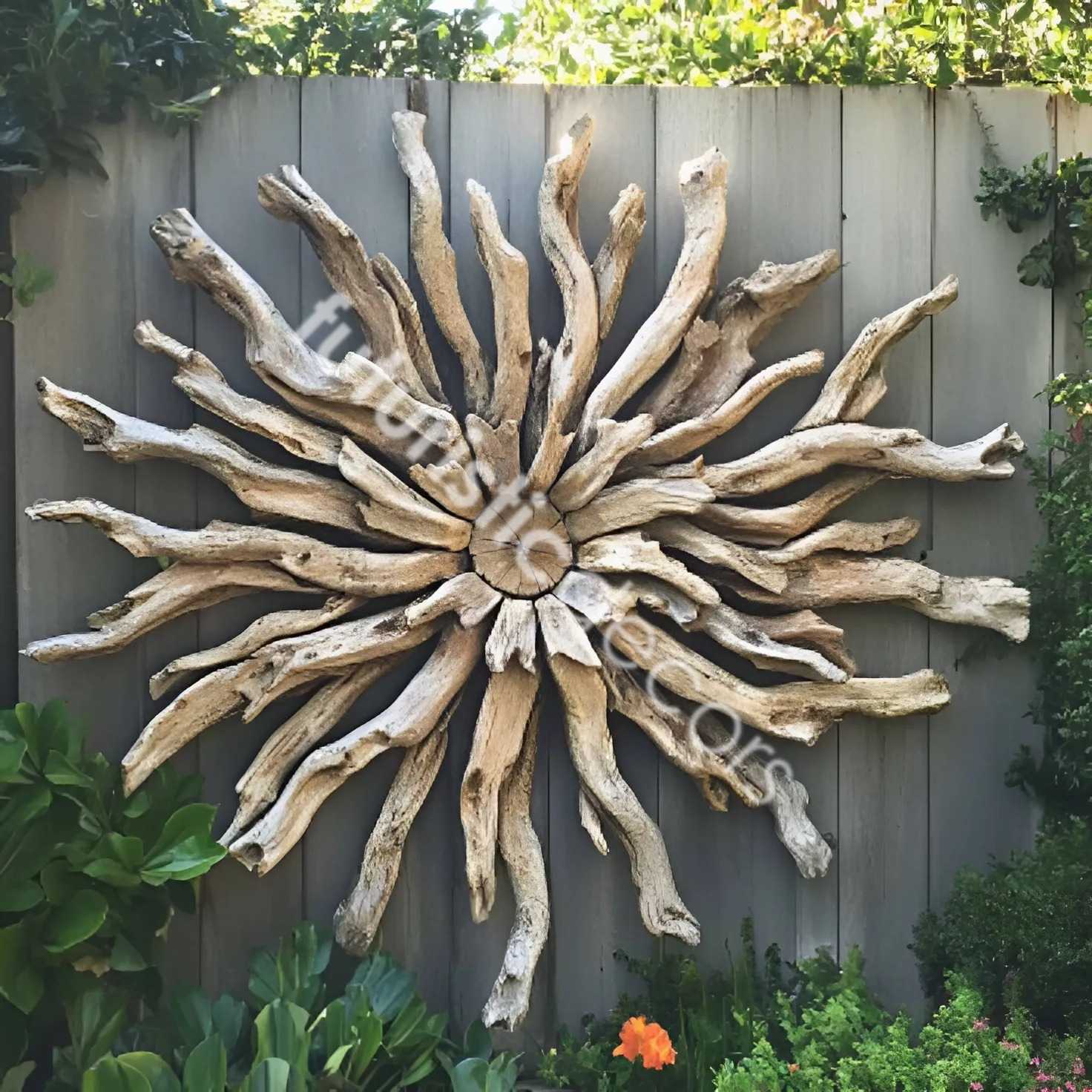 Driftwood Garden Art Ideas