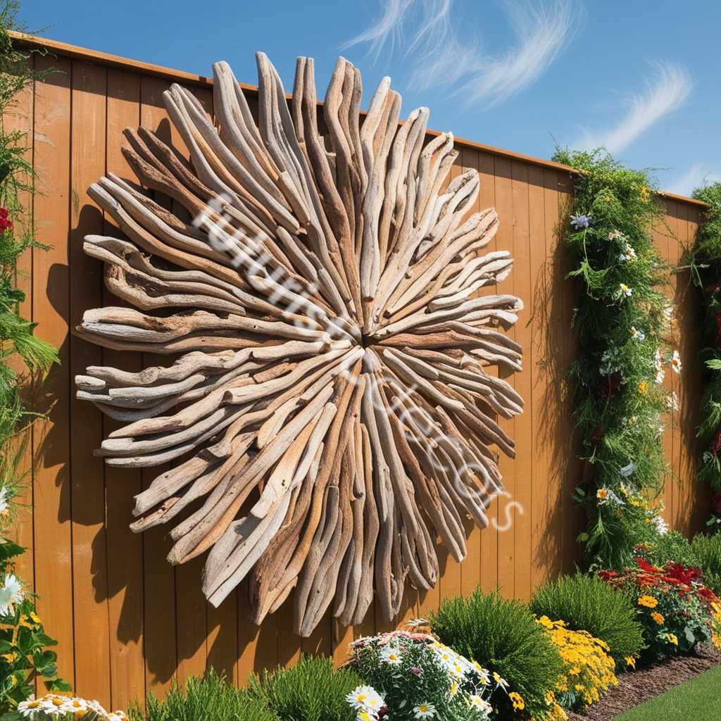 Driftwood Garden Art Ideas