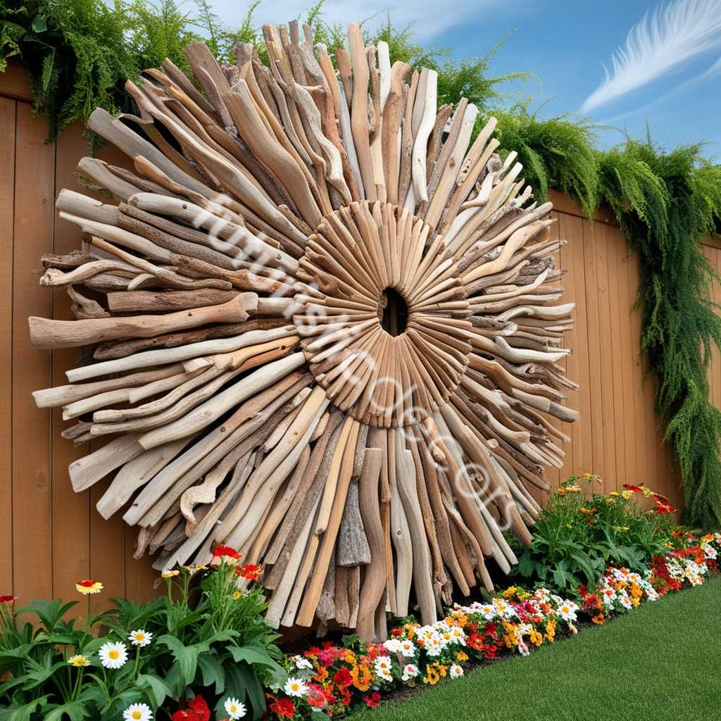 Driftwood Garden Art Ideas