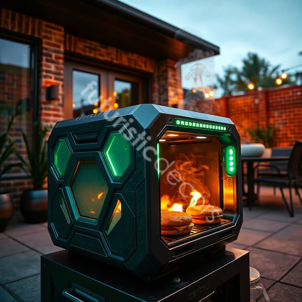 Borg Cube Grills