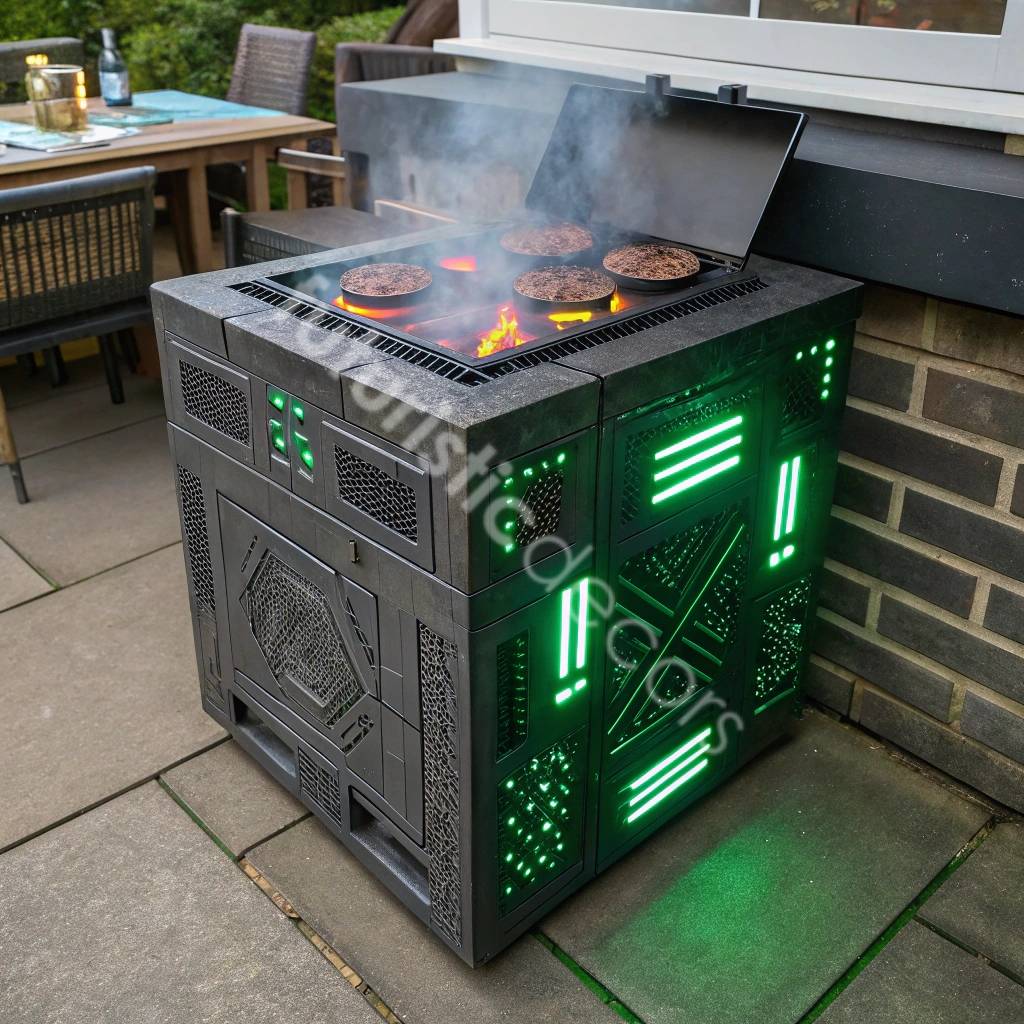 Borg Cube Grills
