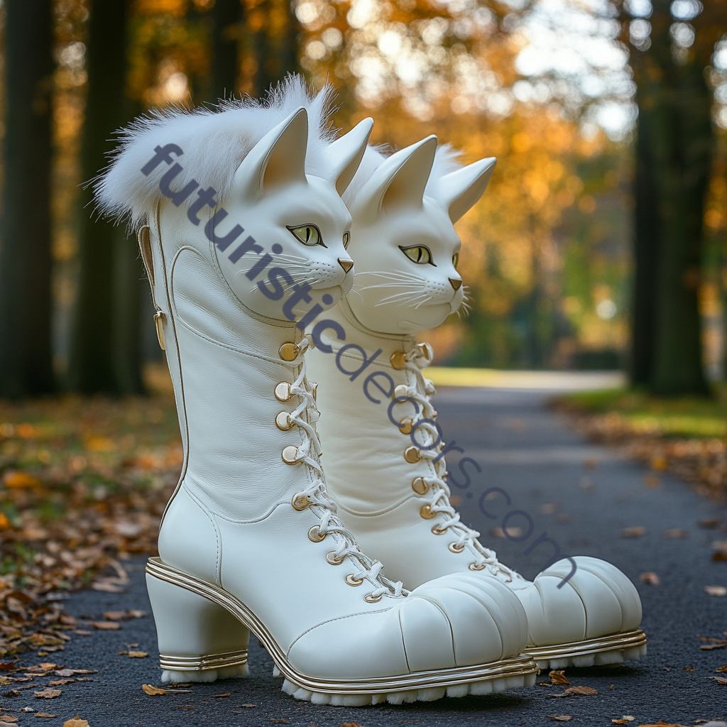 Cat High Heels Boots
