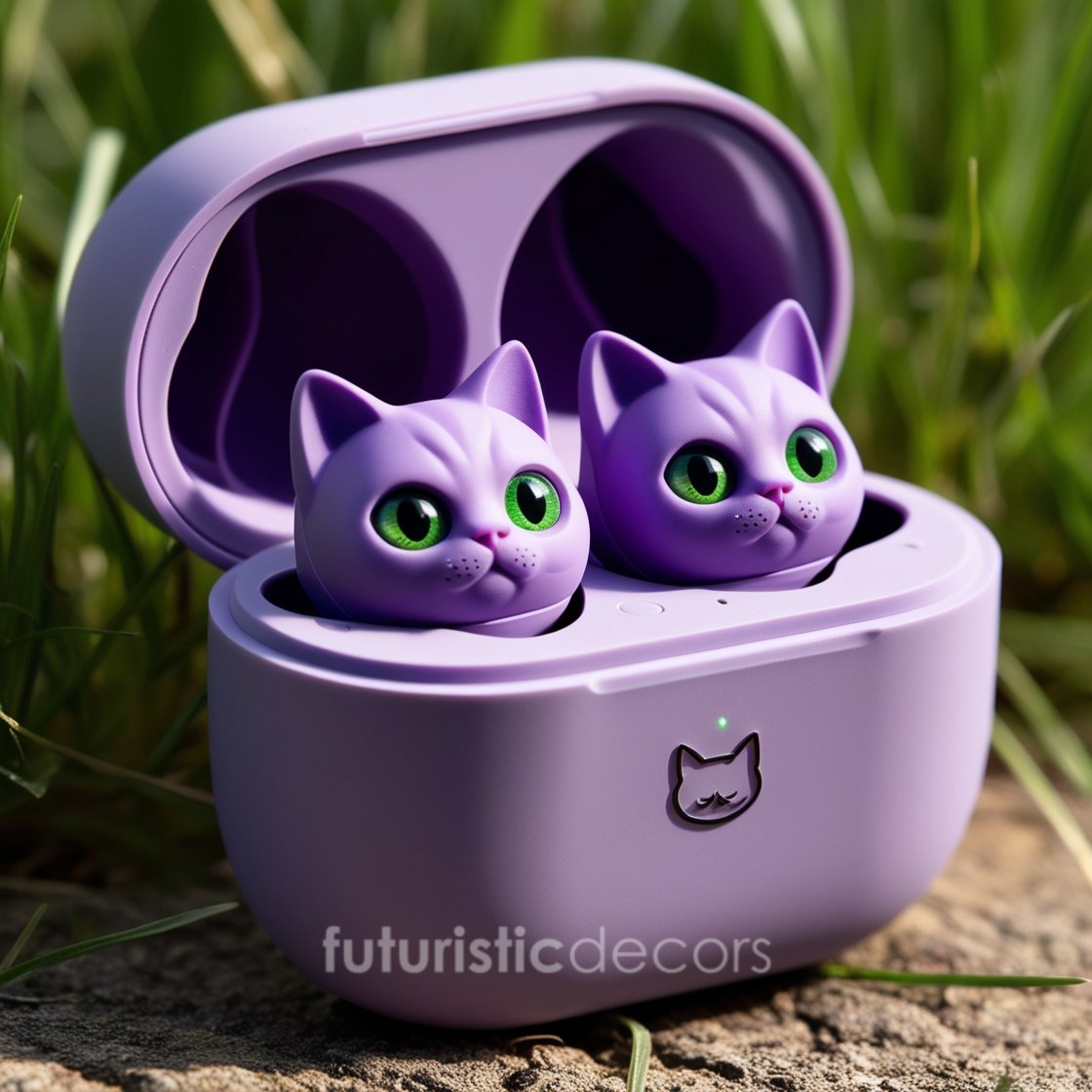Cat Shaped Earbuds