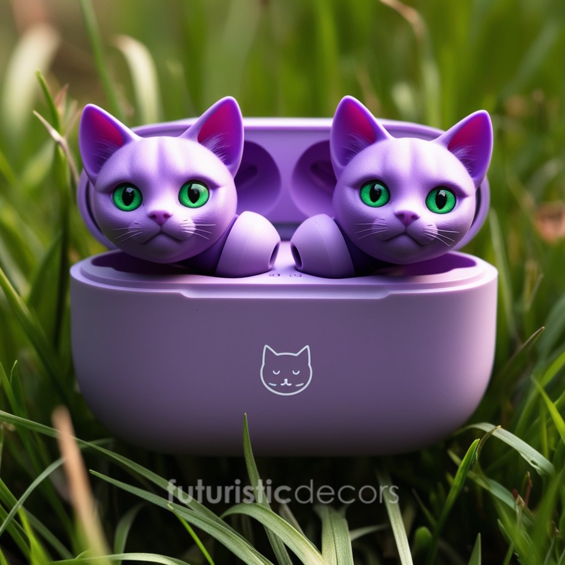 Cat Shaped Earbuds