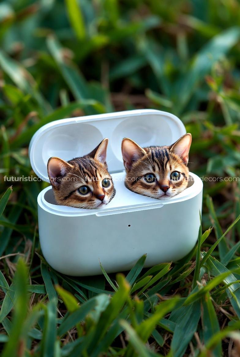 Cat Shaped Earbuds – The Ultimate Kawaii Audio Accessory Cat Shaped Earbuds