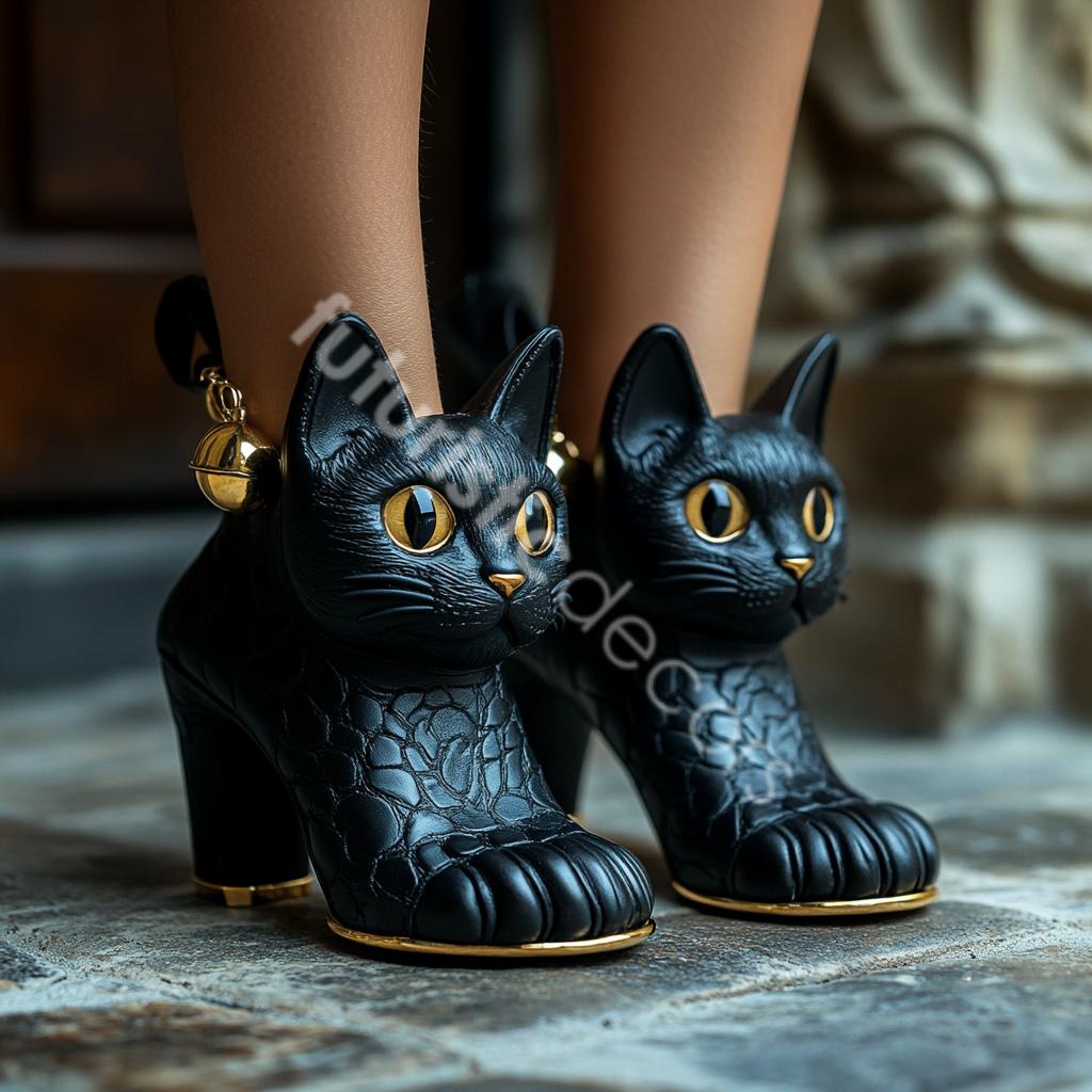 Cat Shaped Heels