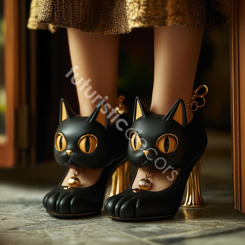 Cat Shaped Heels