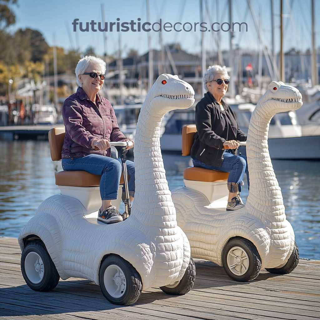 Dinosaur Mobility Scooter