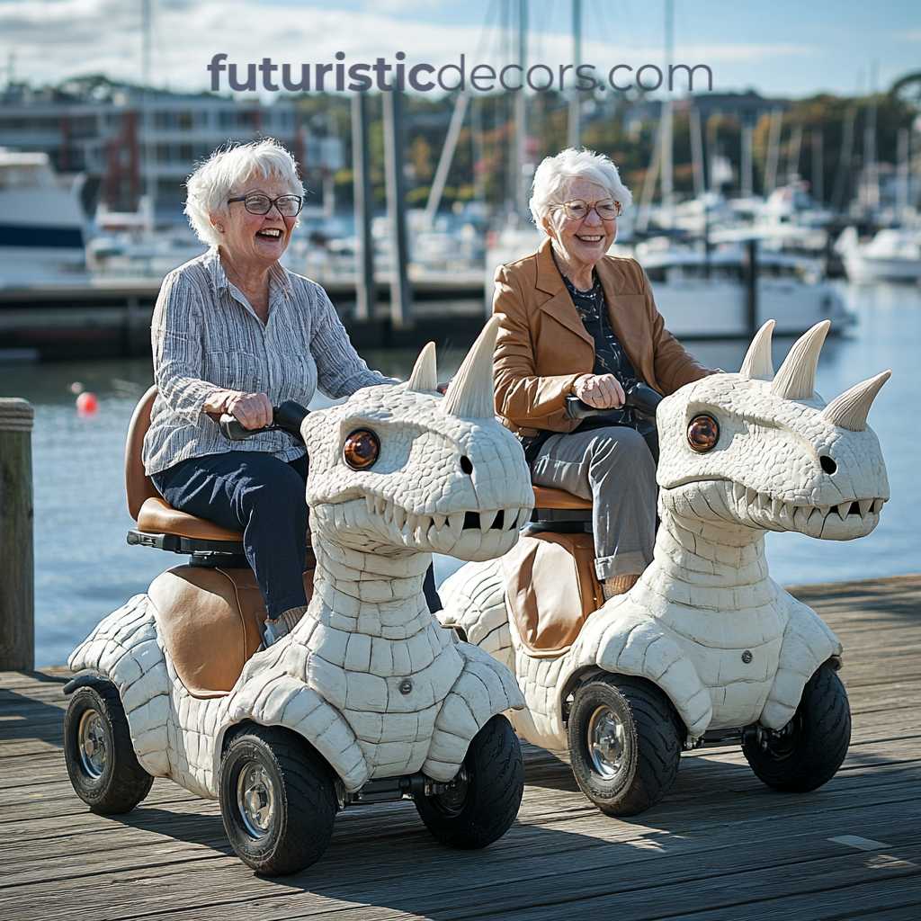 Dinosaur Mobility Scooter